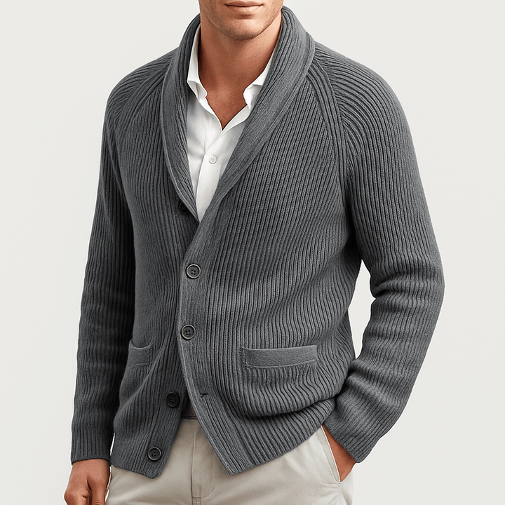 Michael | Men's Deluxe Knit Cardigan