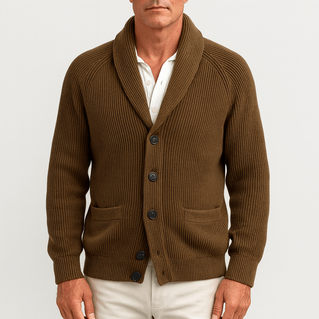 Michael | Men's Deluxe Knit Cardigan