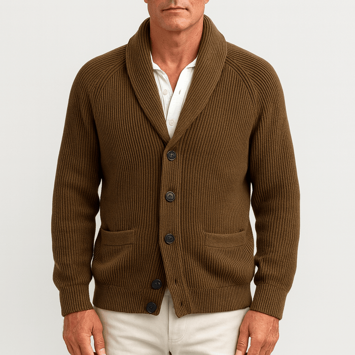 Michael | Men's Deluxe Knit Cardigan