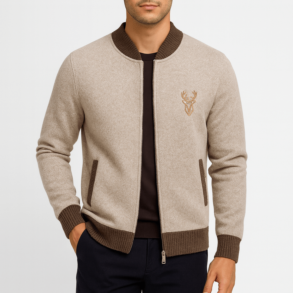 Daniel | Men's Knit Zip Cardigan Sweater