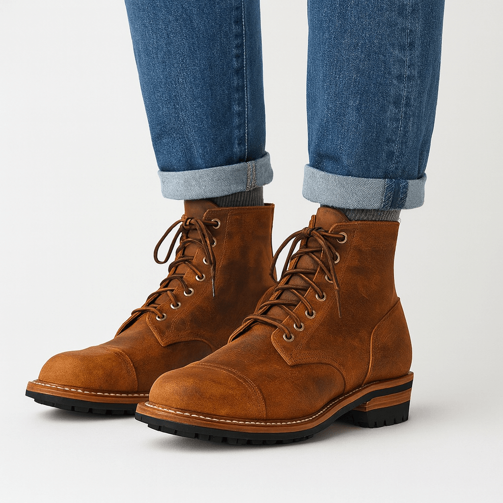 Oliver | Men's Leather Ankle Boots