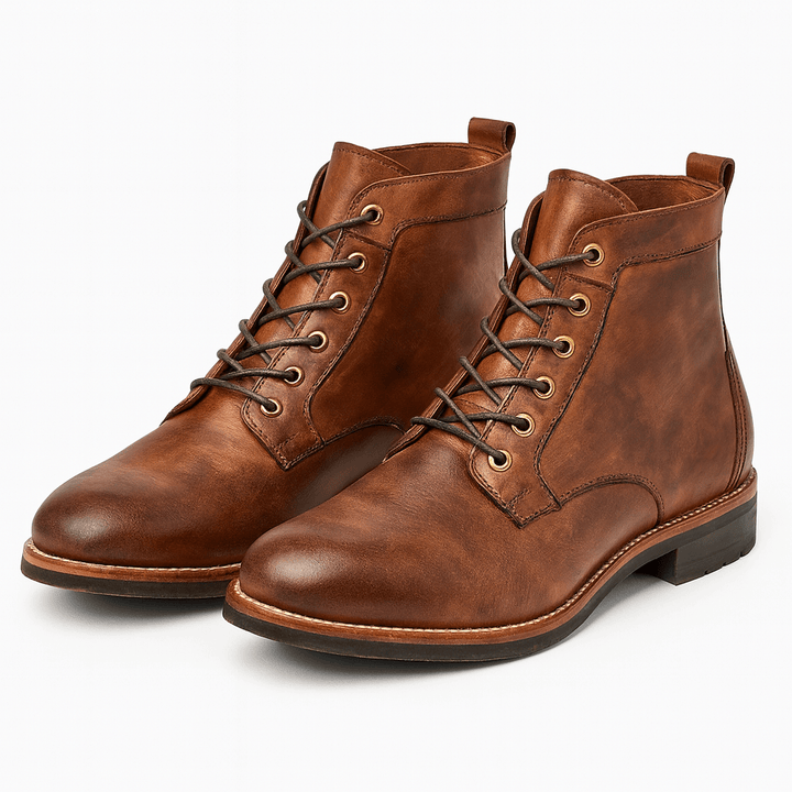 Harrison | Men's Leather Lace-Up Boots