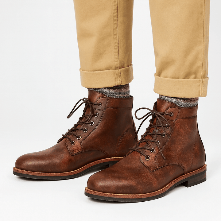 Harrison | Men's Leather Lace-Up Boots