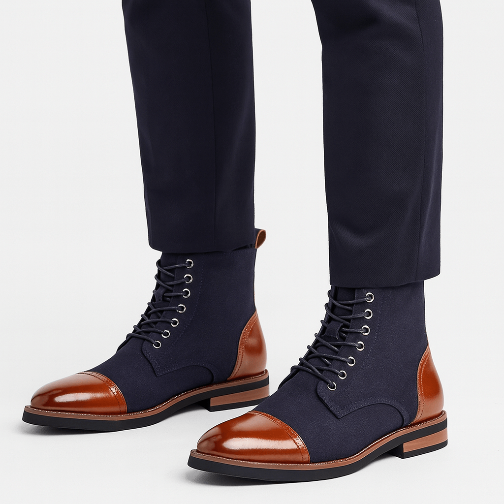 Nathaniel | Men's Oxford Leather Boots