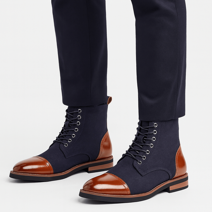 Nathaniel | Men's Oxford Leather Boots