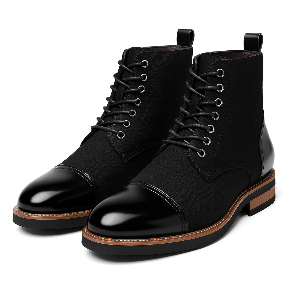 Nathaniel | Men's Oxford Leather Boots