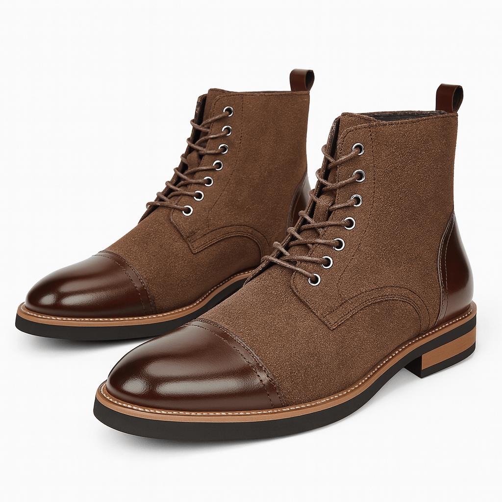 Nathaniel | Men's Oxford Leather Boots