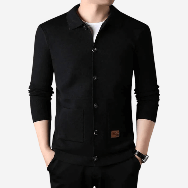 Thomas | Men's Slim Fit Knit Cardigan