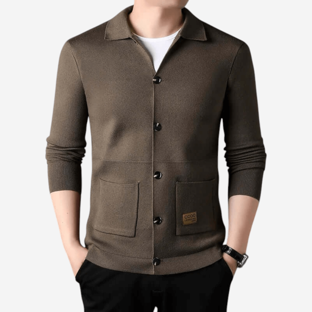 Thomas | Men's Slim Fit Knit Cardigan
