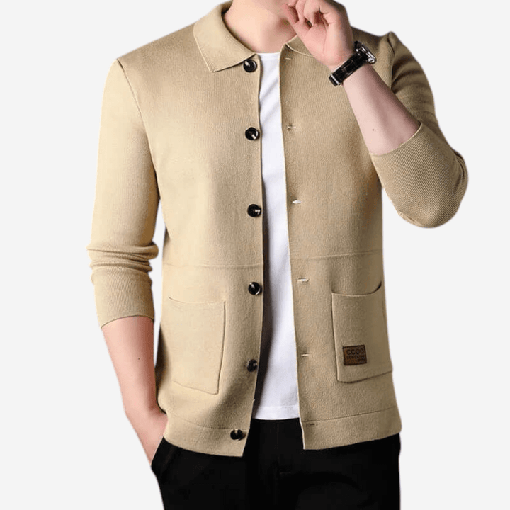 Thomas | Men's Slim Fit Knit Cardigan