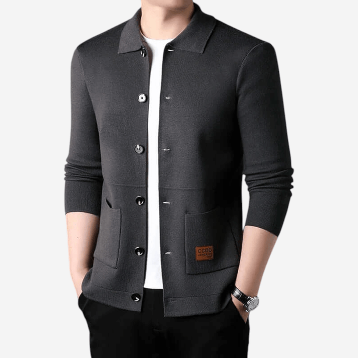 Thomas | Men's Slim Fit Knit Cardigan
