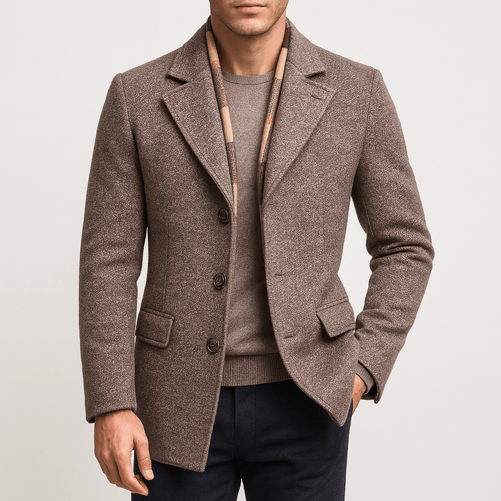 Samuel | Men's Wool Blend Coat