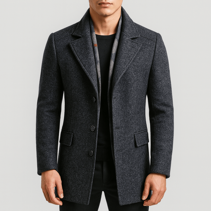 Samuel | Men's Wool Blend Coat