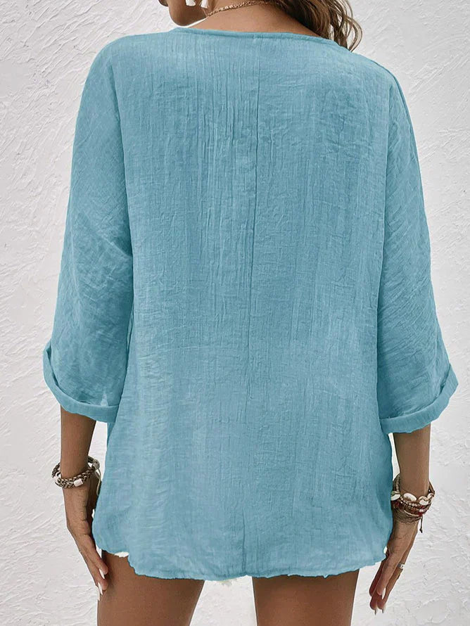 Angela | Chic Button-Down Top for Women
