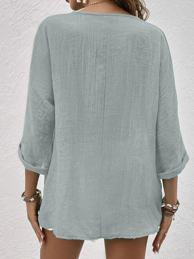 Angela | Chic Button-Down Top for Women