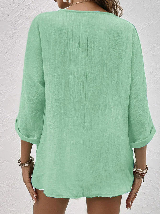Angela | Chic Button-Down Top for Women