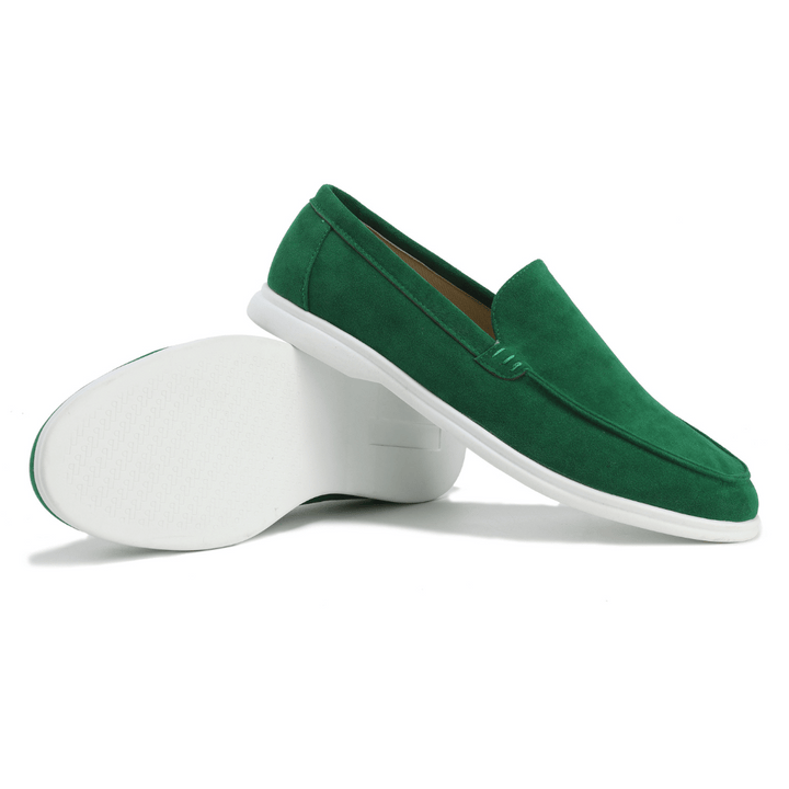 Suede Casual Slip On Loafers for Men