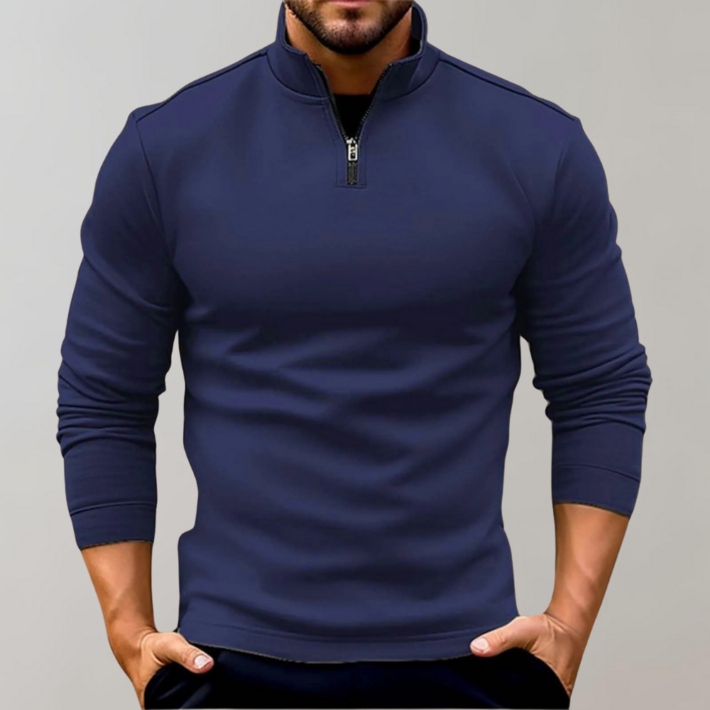 Henry | Lightweight zip sweater for men