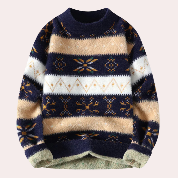 Thomas | Men's Patterned Winter Sweater