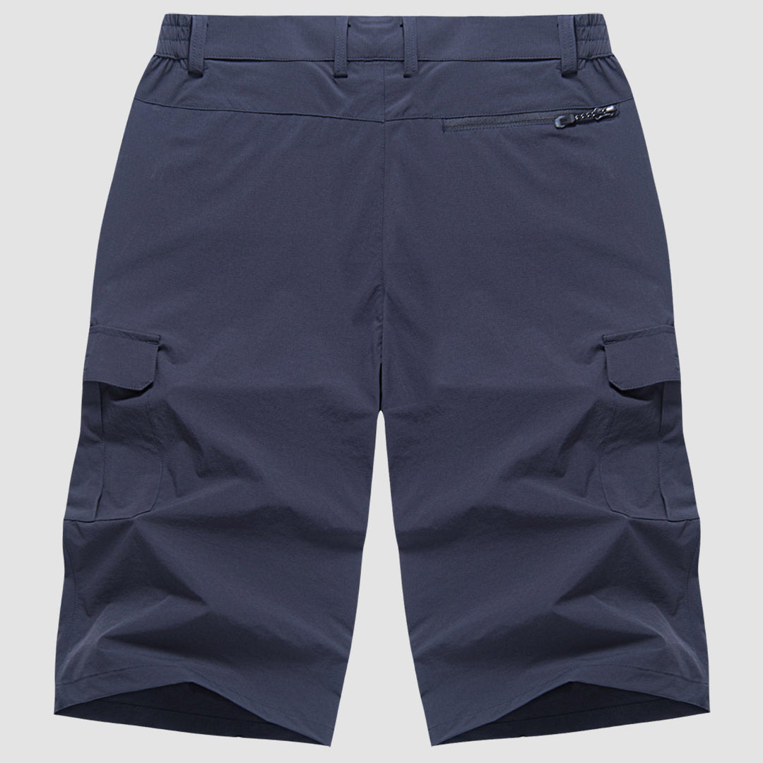 Men's Quick-Drying Cargo Shorts - Breathable Fabric, Multiple Pockets