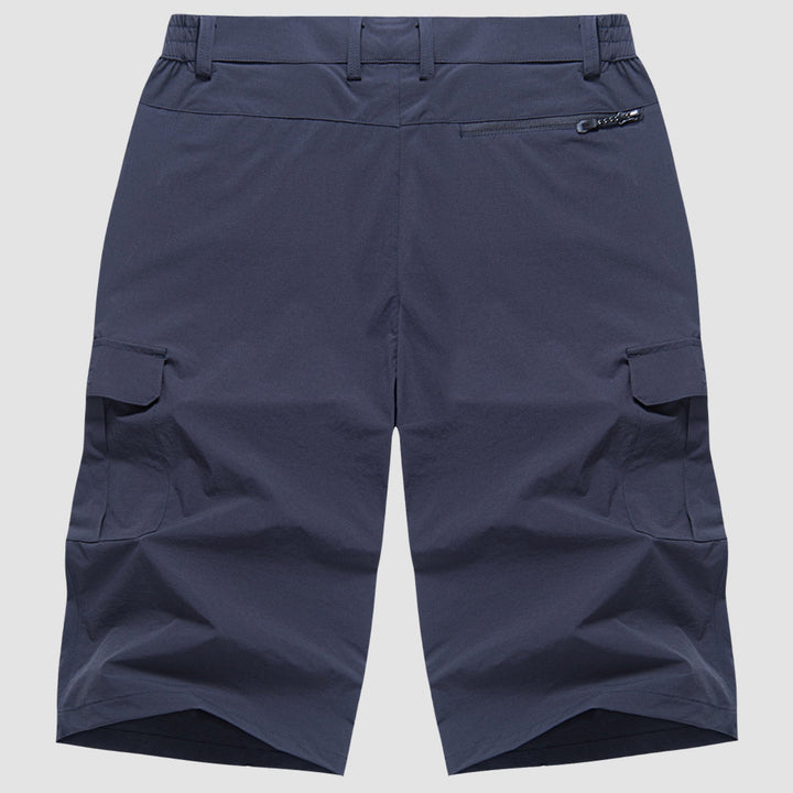 Men's Quick-Drying Cargo Shorts - Breathable Fabric, Multiple Pockets