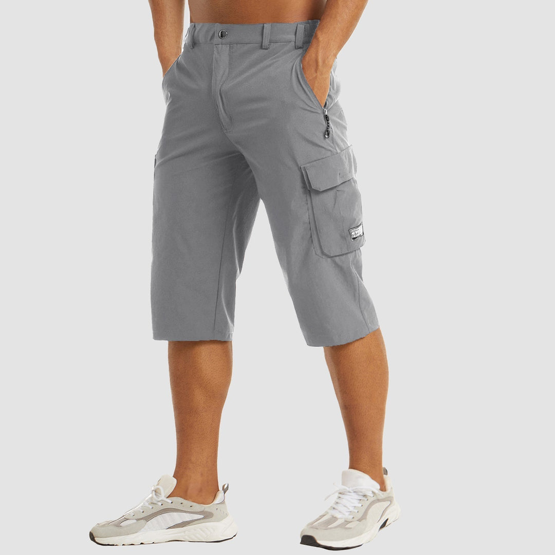 Men's Quick-Drying Cargo Shorts - Breathable Fabric, Multiple Pockets