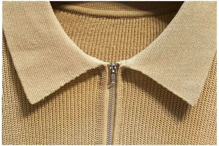 John | Men's Half-Zip Knit Sweater