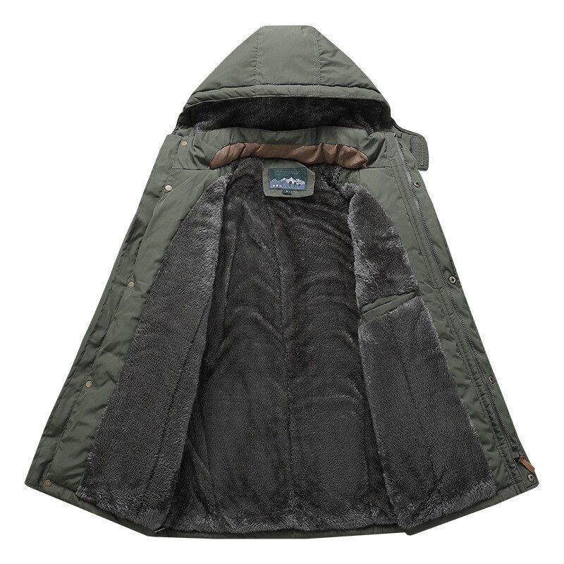 William | Men's Hooded Winter Jacket
