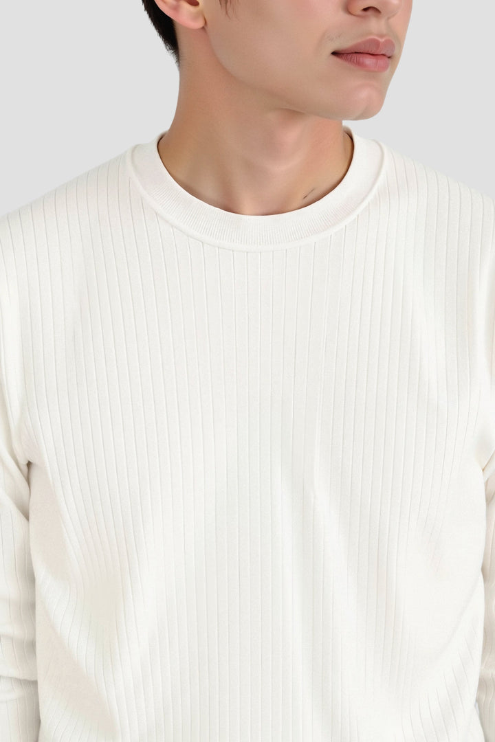David | Men's Ribbed Long Sleeve Sweater
