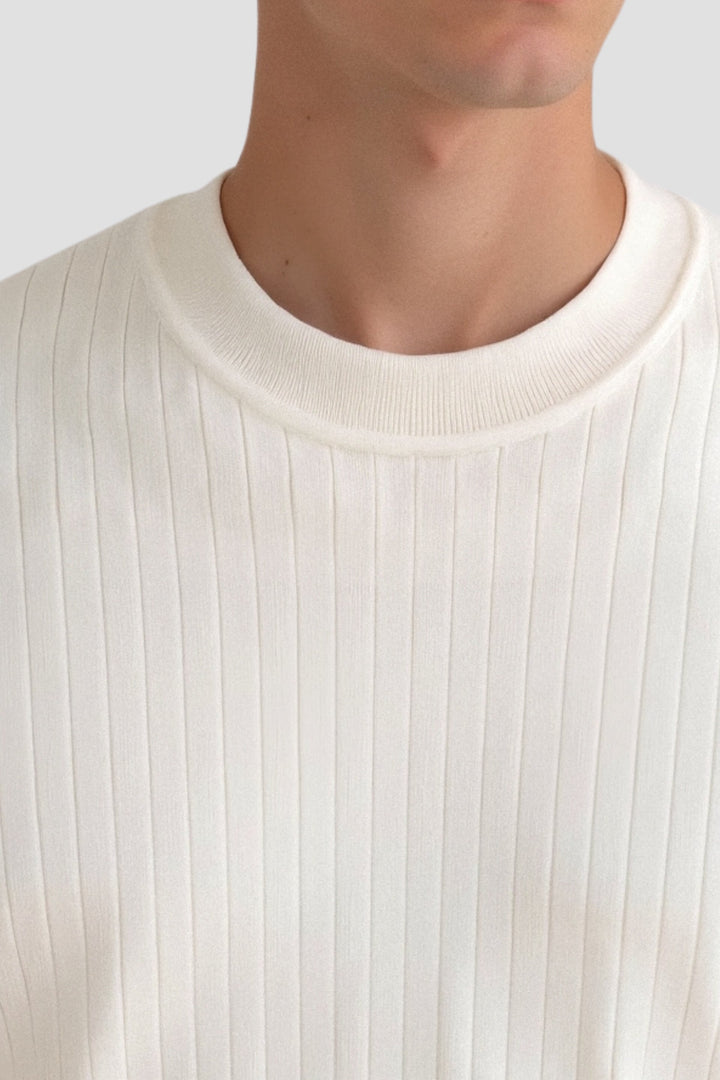 David | Men's Ribbed Long Sleeve Sweater