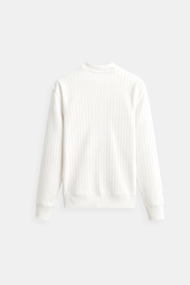 David | Men's Ribbed Long Sleeve Sweater