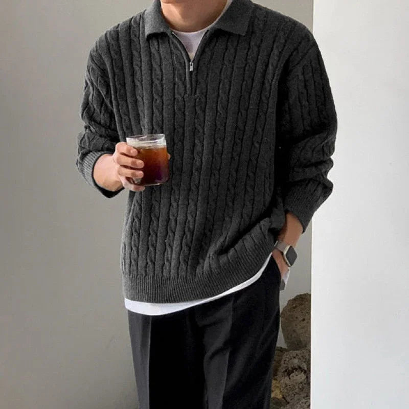 William | Men's Classic Knit Sweater