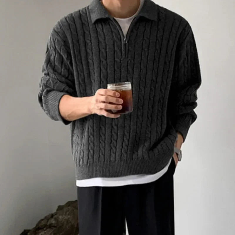 William | Men's Classic Knit Sweater