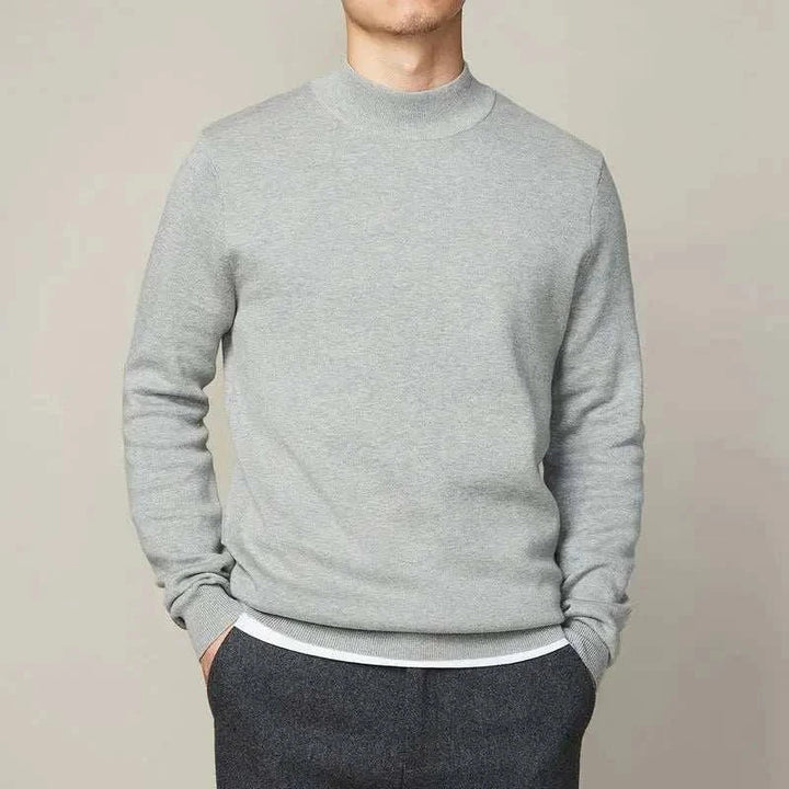 Daniel | Men's High Neck Half-Zip Sweater