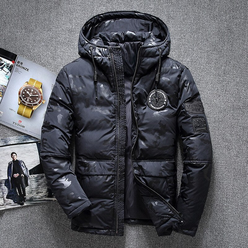 Michael | Men's Camouflage Winter Jacket