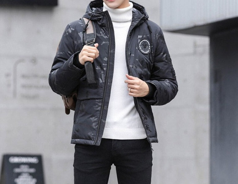 Michael | Men's Camouflage Winter Jacket