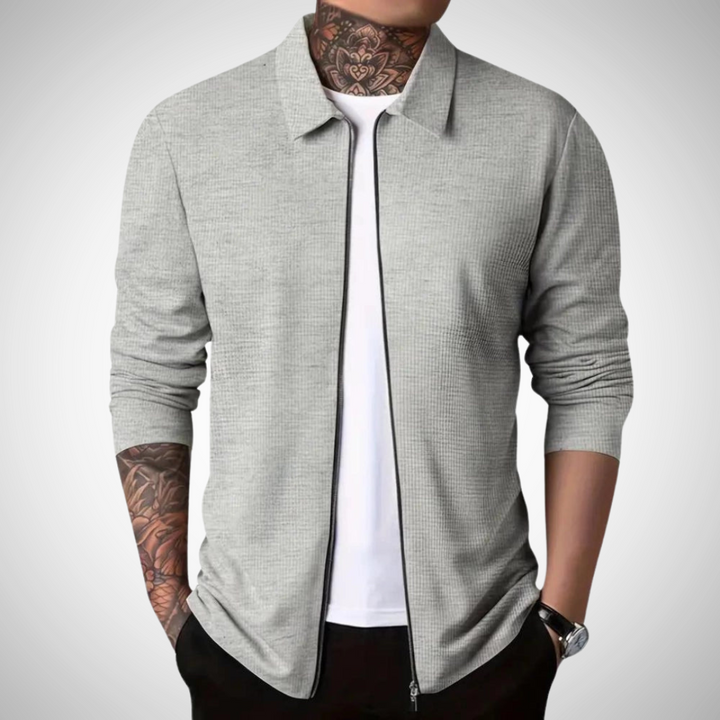 George | Men's Lightweight Zip-Up Cardigan