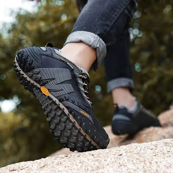 Waterproof Leather Hiking Boots for Men & Women