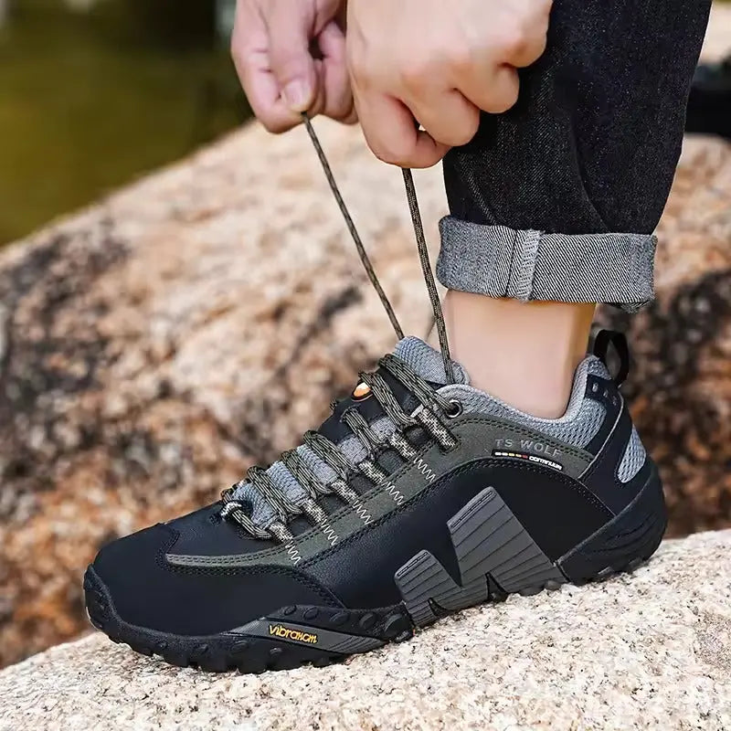 Waterproof Leather Hiking Boots for Men & Women