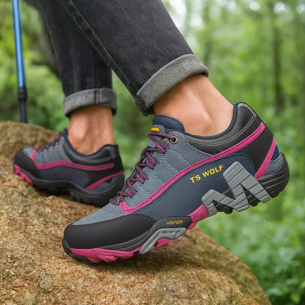 Waterproof Leather Hiking Boots for Men & Women