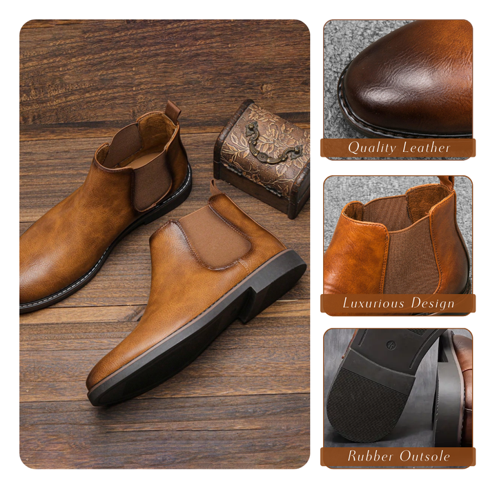Robert | Men's Elegant and Comfortable Chelsea Boots