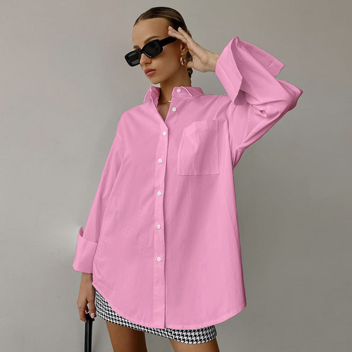 Harmony | Cozy Cotton Blend Relaxed Fit Top