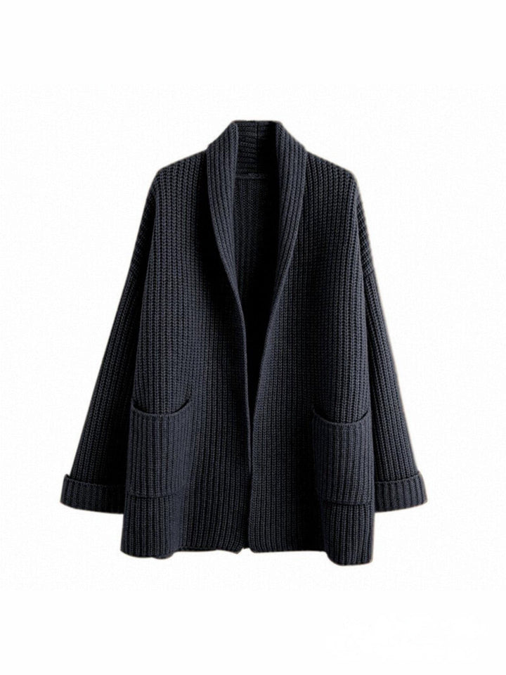 Grace | Elegant Long Cardigan with Pockets