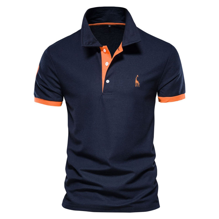 Cotton Blend Polo Shirt
