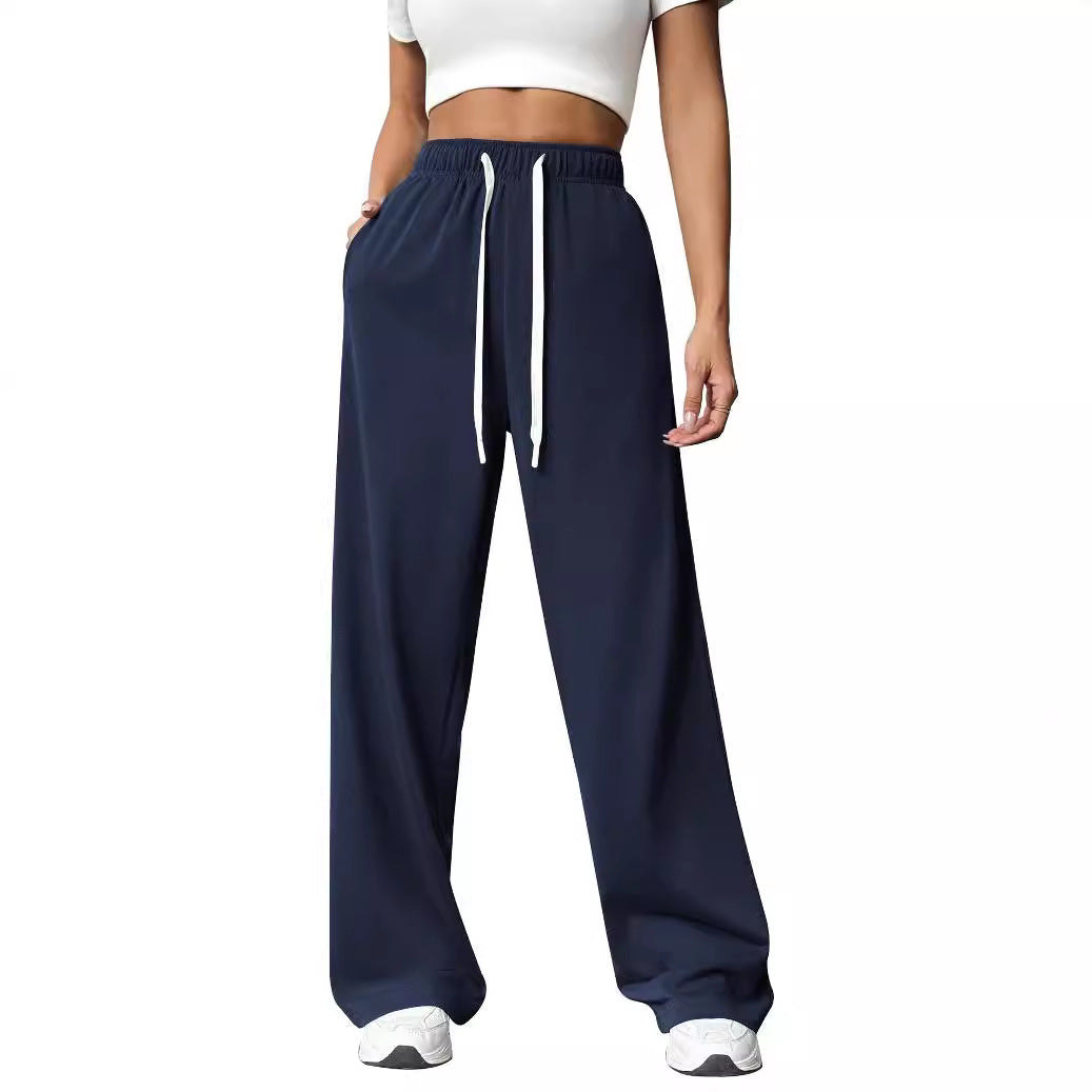 Women's Relaxed Fit Joggers with Side Pockets