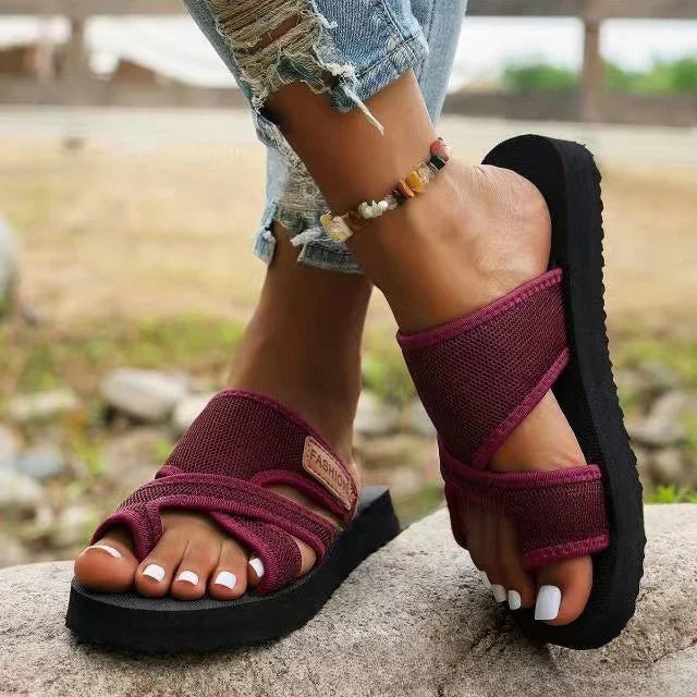 Emma | Chic Open-Toe Sandals for Sunny Days