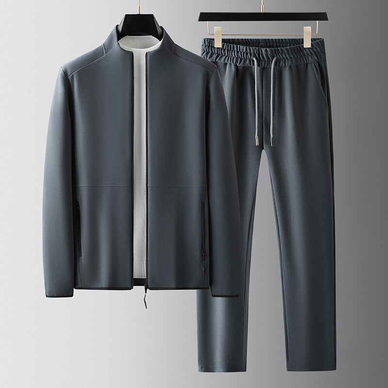 William | Men's Elastic Tracksuit with Jacket and Pants