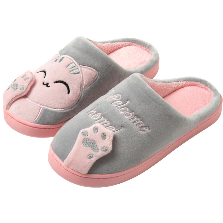 Ava | Women's Cozy Cat Design Slippers
