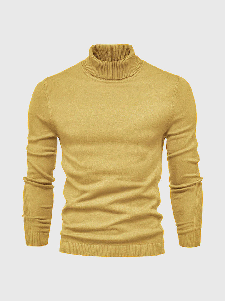 Thomas | Men's Turtleneck Sweater | Machine Washable