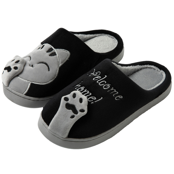Ava | Women's Cozy Cat Design Slippers